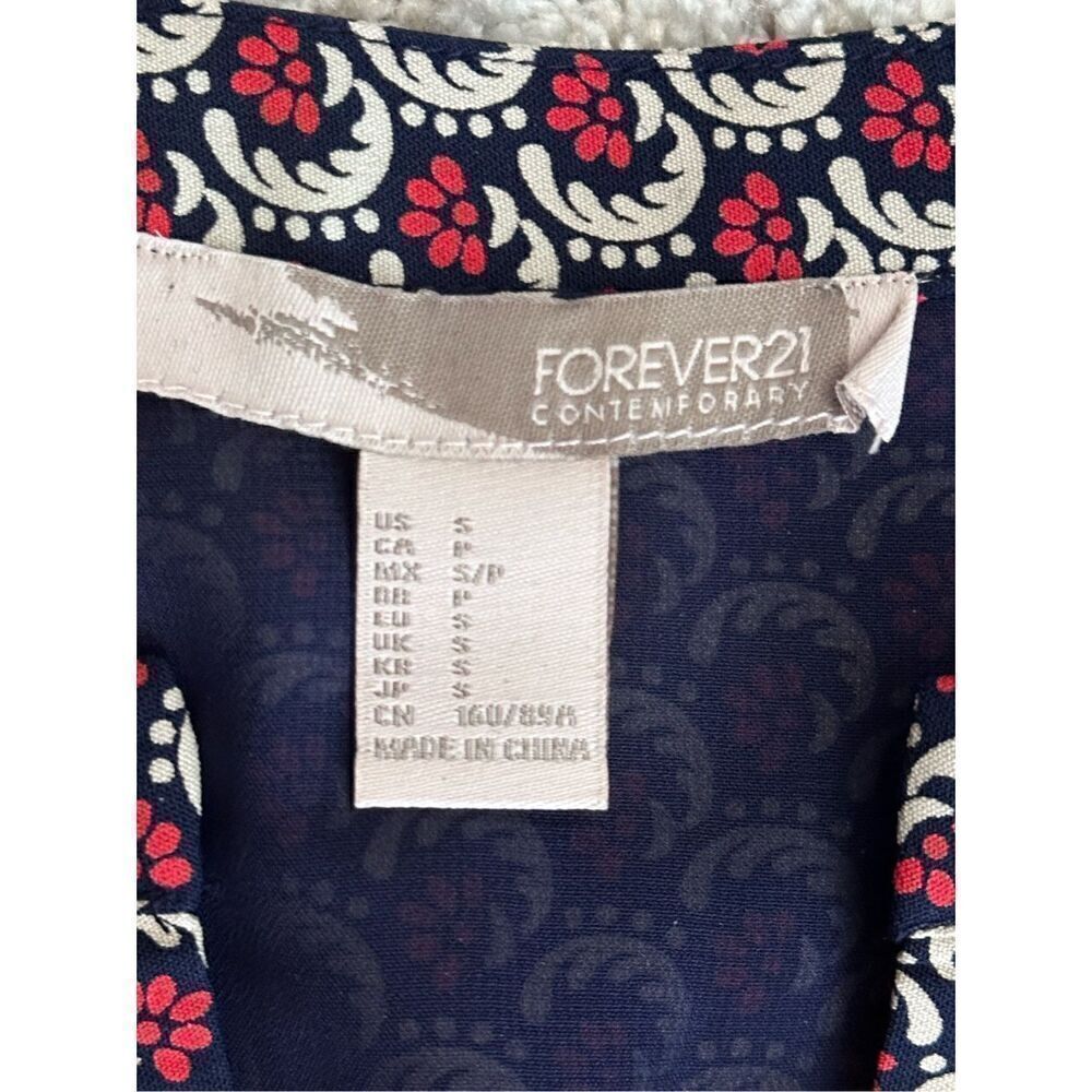 Forever 21 Contemporary Paisley Mini Dress in small - Picture 7 of 9